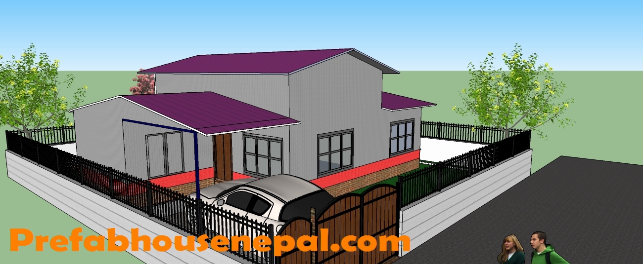 Prefab Building Design Model Nepal Prefab House For